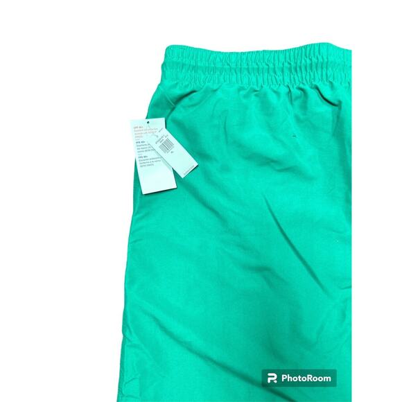 NWT Men's Old Navy Swim Trunks Board‎ Shorts Size Xl Green W/ Drawstring - Picture 3 of 3